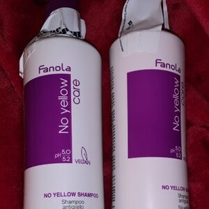 Fanola Toning No Yellow Shampoo Set of 2